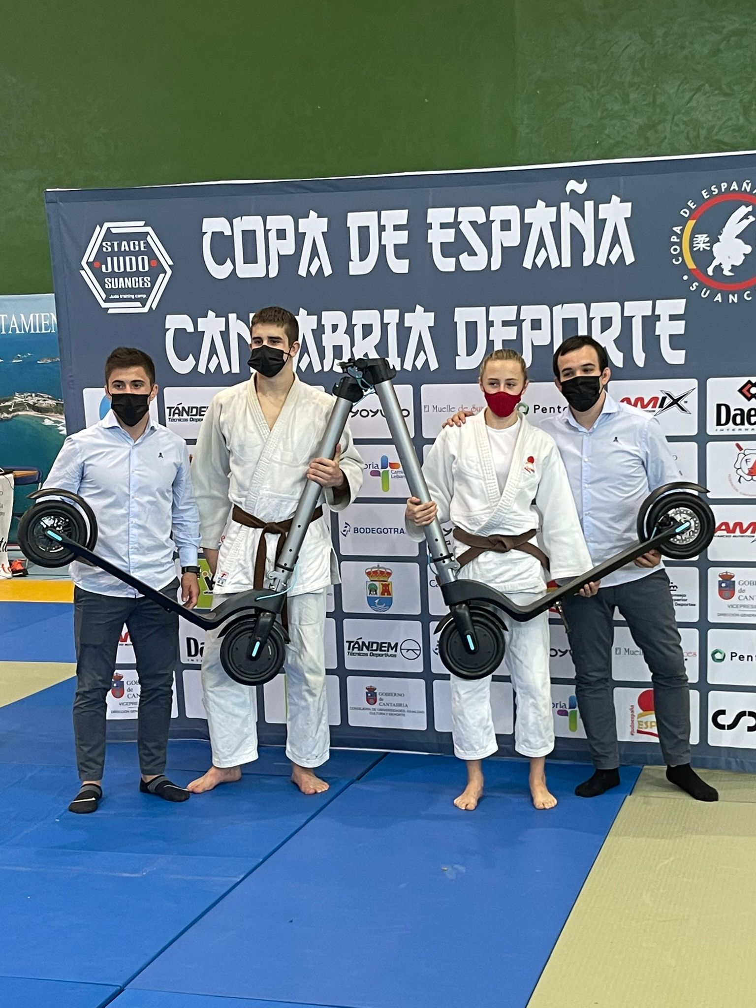5 MEDALLAS PARA NAVARRA en la Copa de España Infantil y Cadete de Suances. 17-10-21
